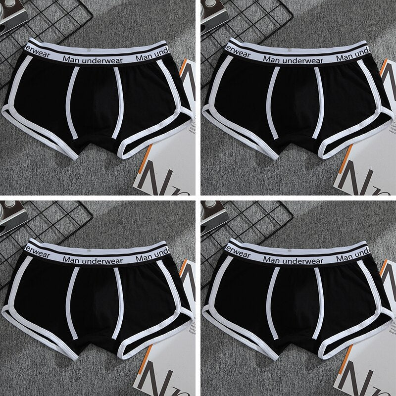 Men Boxers Shorts Underwear Men Home Underpants Printed Men Boxer Cuecas Cotton Soft Male Panties Homme Underwear Men