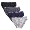 4pcs/Lot Men's Underwear Male New Arrival Modal Solid Briefs Underpants for Men Brief Men Sexy Slip Hombre Plus XXXXL-7XL