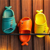 Xiaomi Shark Summer Children's Slippers for Kids Toddler Baby Outdoor EVA Cartoon Print Cute Flat Heels Beach Sandals