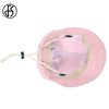FS Fashion Cotton Sun Hat For Women Summer Outdoor Foldable Beach Hats Blue Pink Dark Gray Wide Brim Casual Visor Caps Femme