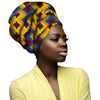 2020 African Fashion Headwrap Women Cotton Fabric Traditional Headtie Scarf Turban pure Cotton