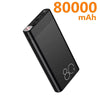 Power Bank 80000mAh Quick Charge Dual USB Large Capacity Fast Charging Portable Powerbank for IPhone Xiaomi Samsung - Surprise store