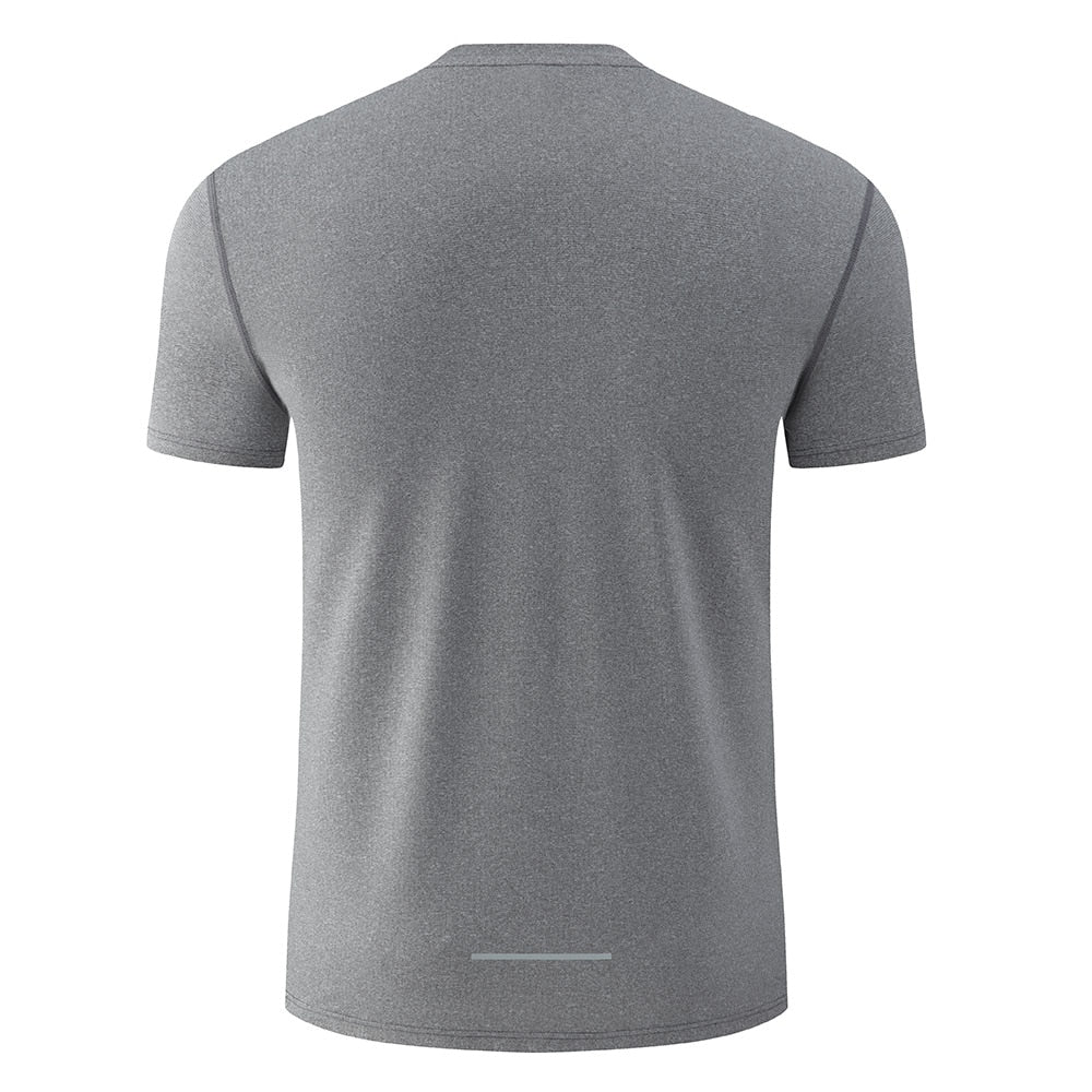 Quick-Dry Men's T-Shirt Compression Short Sleeve T-Shirts Running T Shirt Fitness Football Shirt Gym Clothing Leisure Sport Tops