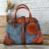 IMYOK New Designer Casual Women Tote Vintage Hand Bags Soft Leather Laides Shoulder Bag High Quality Sac a Main Femme