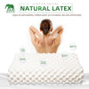 Thailand Pure Natural Latex Pillow Remedial Neck Protect Vertebrae Health Care Orthopedic Pillow Natural Children latex pillow