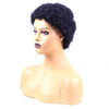 Afro Kinky Curly Wigs Mongolian Curly Wigs Short Bob Wig 100% Human Hair Wig For Black Women Full Machine Made Wig Pixie Cut Wig