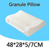 Thailand Pure Natural Latex Pillow Remedial Neck Protect Vertebrae Health Care Orthopedic Pillow Natural Children latex pillow