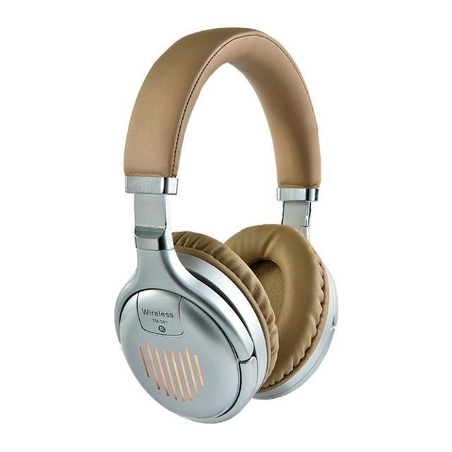 Wireless Headphone Bluetooth headset Folded Hifi Stereo Gaming Earphone support FM SD card Headphone for PC and mobile Phone - Surprise store