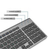 Russian keyboard wireless keyboard mouse set USB receiver with small digital compact keyboard for home office silent mouse - Surprise store