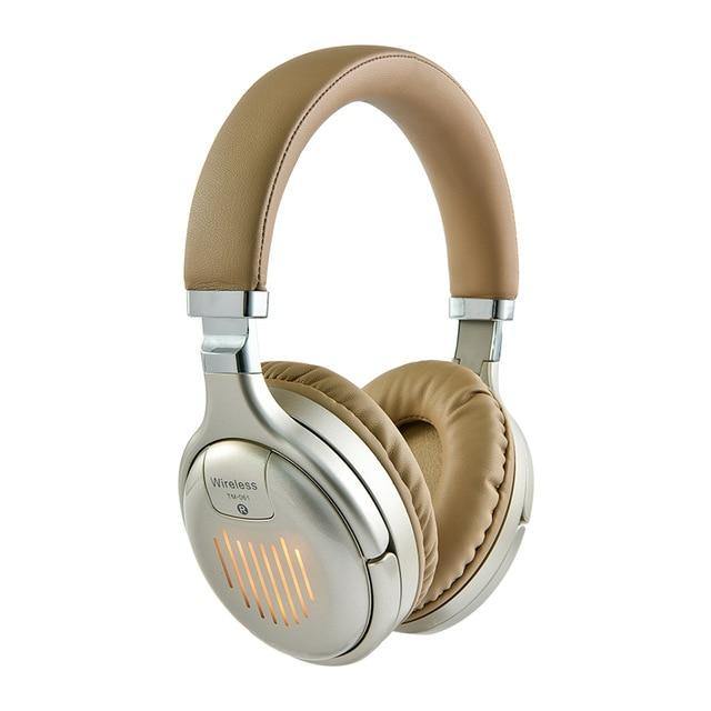 Wireless Headphone Bluetooth headset Folded Hifi Stereo Gaming Earphone support FM SD card Headphone for PC and mobile Phone - Surprise store