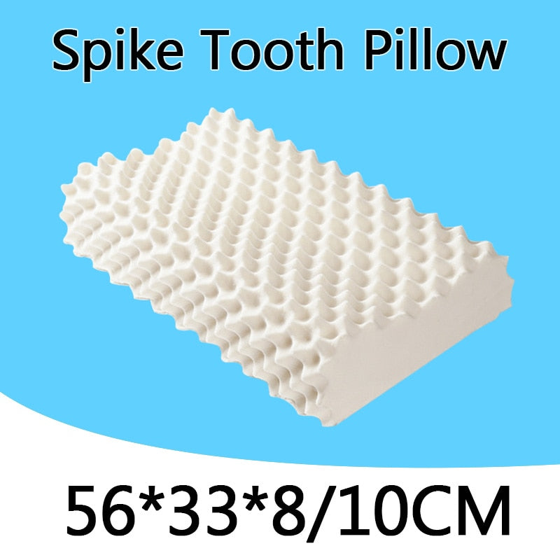 Thailand Pure Natural Latex Pillow Remedial Neck Protect Vertebrae Health Care Orthopedic Pillow Natural Children latex pillow