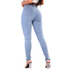 Woman High Waist Stretchy Jeans Lace Up Slim Women's Jean Fashion Pencil Skinny Jeans