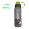 1000ml/1500ml Portable Water Bottles BPA Free Sport Drinking Bottle Outdoor Camping Cycling Hiking Sports Shaker Bottles