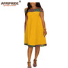 2019 african Autumn women dress AFRIPRIDE private custom long sailor collar midi dress super batik cotton plus size A722586 - Surprise store