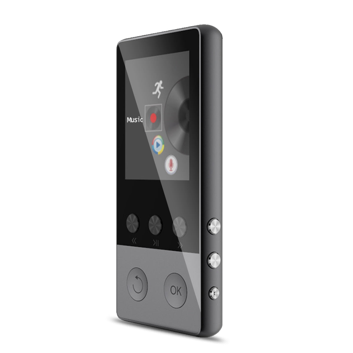 up to 128GB bluetooth MP3 Player Earphones HiFi fm Radio Sport MP 4 HiFi Portable Music Players Voice Recording Recorder TF Card