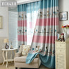 TONGDI Children Printing Lovely Animal Blackout Curtains High-grade Decoration For Home Parlor Sitting Room Bedroom Living Room
