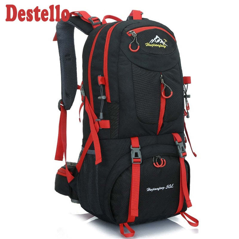 Hiking Backpack 50L Rucksacks Waterproof Backpack Men Outdoor Camping Backpack Gym Bags Travel Bag Women Large Sport Bags