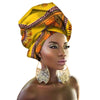 National Decorative Scarf Shawls Women African Head Wrap African Traditional Fashion Printed Ankara Cotton Headscarf