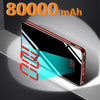 80000mAh Power Bank For Xiaomi Samsung iPhone Huawei Powerbank Portable Mini Dual USB Charging External Battery Pack Bank - Surprise store