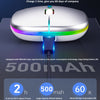Wireless Mouse RGB Bluetooth Computer Mouse Silent Rechargeable Ergonomic Mause With LED Backlit USB Optical Mice For PC Laptop