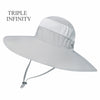 New Summer Sun Hat For Man Outdoor Quick-drying Sun-proof Men's Panama Hat Fishing Breathable Male Large Wide Brim Bucket Hats