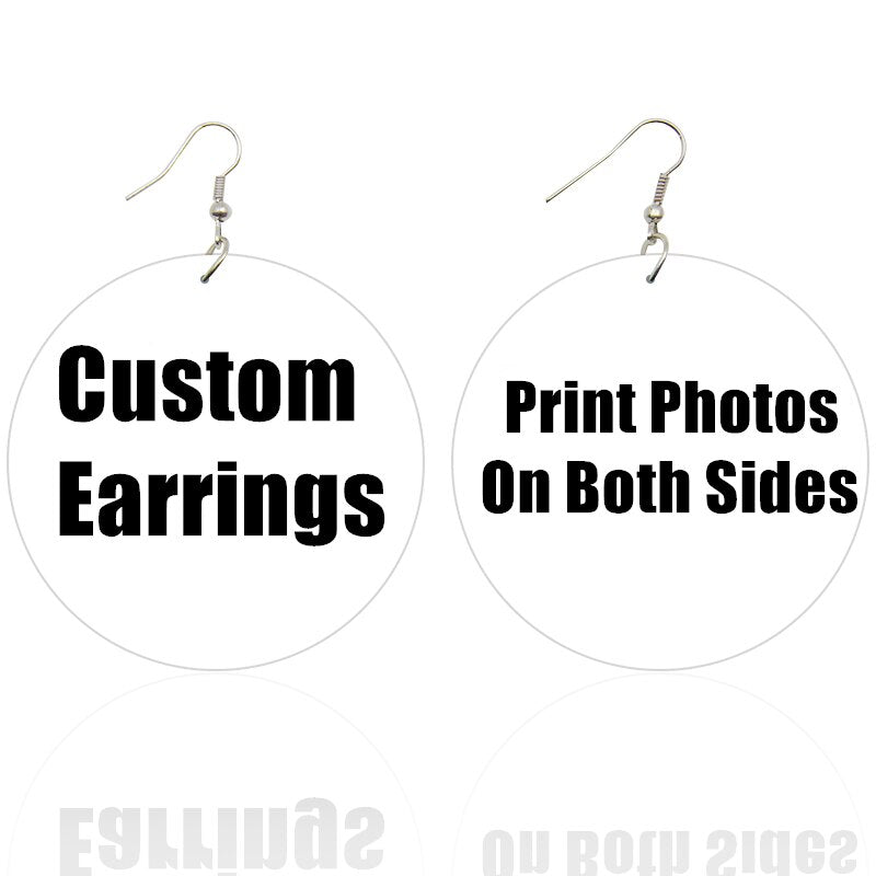 SOMESOOR African Fabric Bohemian Wooden Drop Earrings Afrocentric Ethnic Women Headwrap Designs Both Sides Printed For Women