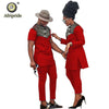 African Couple Clothing Women Suits + Men Clothing Set Dashiki Shirts Ankara Pants Print Outfits Tribal Suit AFRIPRIDE S20C001 - Surprise store