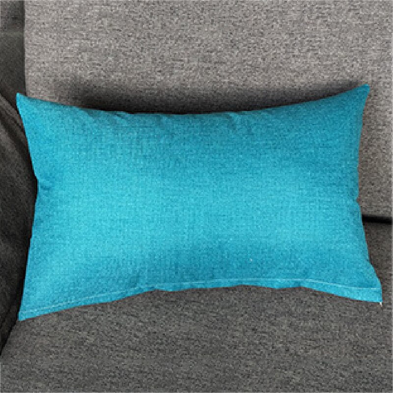 Rectangular Cushion Cover 30x50 Polyester Pillowcase Decorative Sofa Cushions Pillowcover Home Decor Black Yellow Pillow Cases