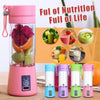 DTVANE 6 Cutter Head Smoothie Blender Electric Juicer Machine Portable Blender Mini Food Processor Personal Lemon Squeezer