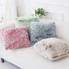 Soft Faux Fur Pillows Case Plush Cushion Cover Pink Blue Purple Warm Living Room Bedroom Sofa Decorative Pillows Cover 43x43cm