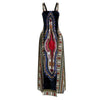 Sexy Backless Dress Summer Dashiki Casual Sundress Beach Women Plus Size Sexy Dress Vestidos De Playa african dresses for women