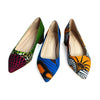African 2021 new Women Nude shoes ankara print 3cm heels sandals high heels sexy party shoes fashion african ankara print shoes
