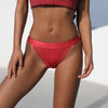 SP&CITY Summer Solid Letter Sexy Underwear Women Panties Waistband Floral Lace Transparent Briefs Female Lingerie Erotic Thongs