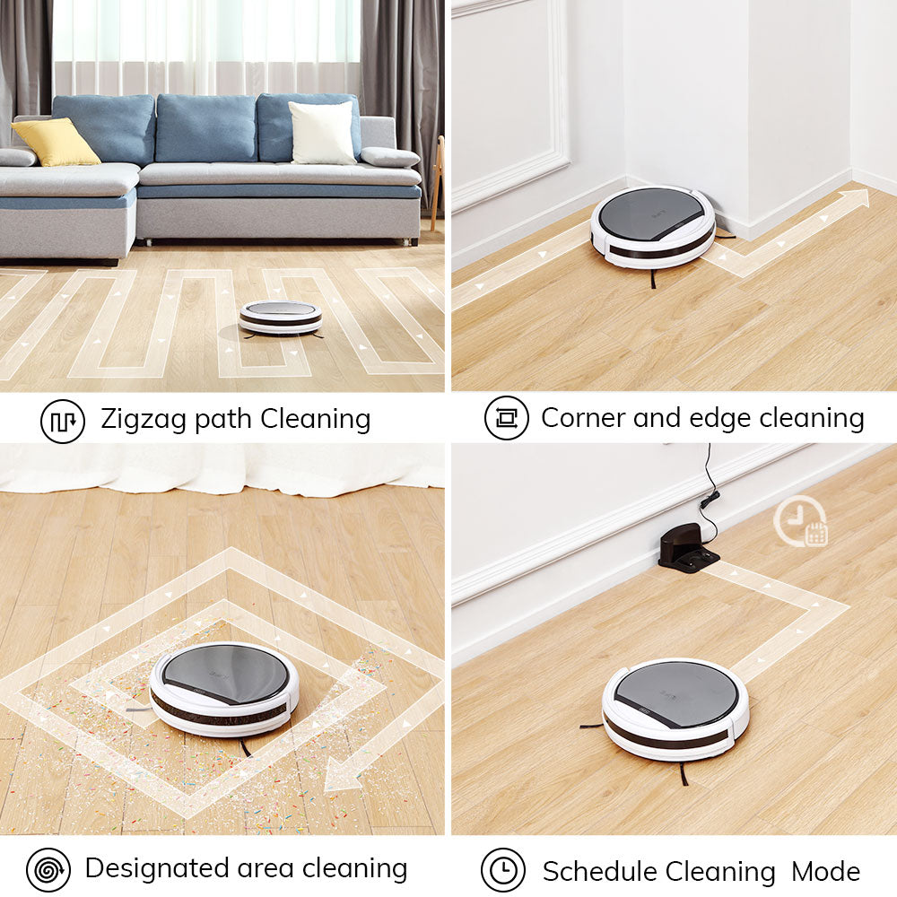 ILIFE V60 Pro Robot Vacuum Cleaner Sweep Wet Mopping Cleaning Appliances Hard Floor automatic Suction Ultra Thin,electric litter
