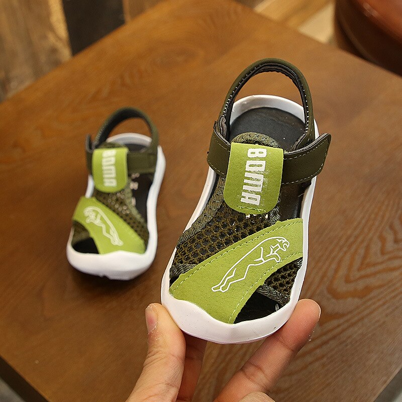 Orthopedic Sport Pu Leather Baby Boys Sandals Brand Open Toe Toddler Boys Sandals Summer 2021 New Kids Shoes Sandals For Boys