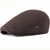 HT2646 Beret Cap New Autumn Winter Hat Caps for Men Women Adjustable Ivy Newsboy Flat Cap High Quality Solid Knitted Hat Berets