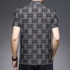 New Polo Shirts Men Plaid Print Summer Short Sleeve Tee shirt Homme Slim Fit Casual Travel Beach Camisa Polos T1043