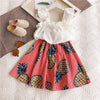 Children Clothing 2020 Summer Toddler Girls Clothes T-shirt+Skirt Outfit Kids Tracksuit Suits For Girls Clothing Sets 5 6 7 Year