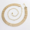 Fashion Simple Chain Belt Women Lady High Waist Gold Belts Waistband For Party Jewelry Dress Metal Chain Belt