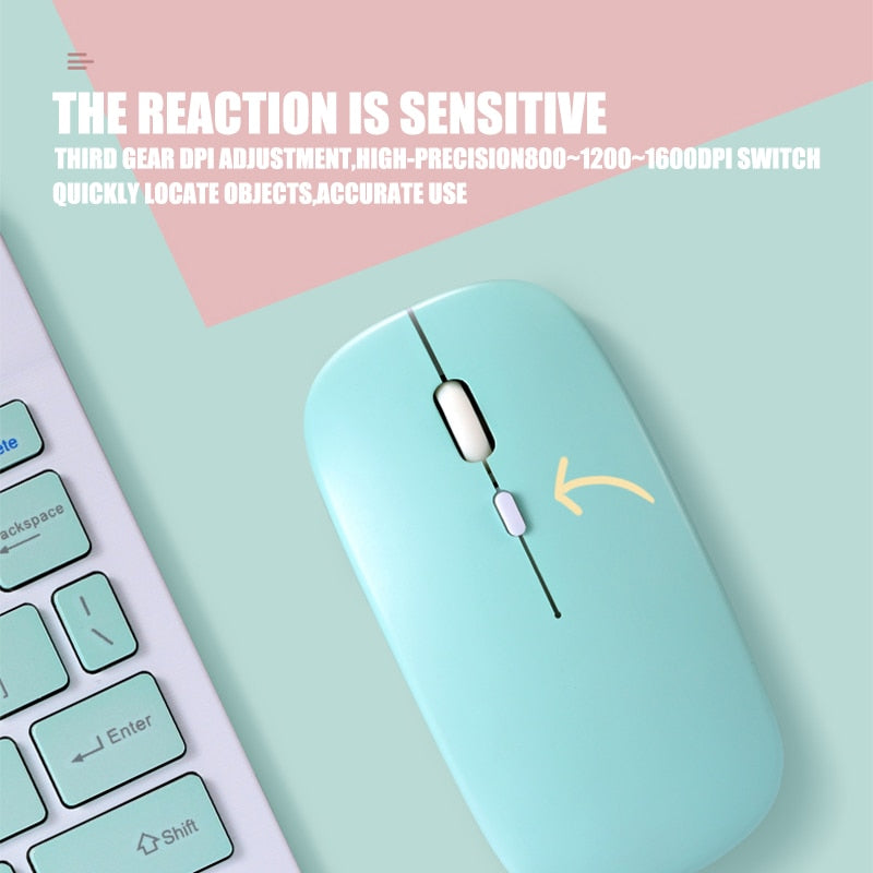 Mini Wireless Bluetooth Keyboard For Tablet iPad iPhone Rubber Keycaps Rechargeable Keyboard For Smartphone Android IOS Windows