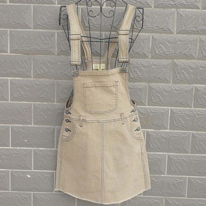 Girl Clothes Summer Sundress Toddler Suspender Denim Straps Overalls Clothing Kids Dresses Girls Vestido menina Denim trabajo