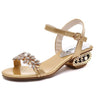 2020 New women shoes slippers summer beach sandals Fashion women Rhinestone outdoor slippers flip flops shoes women mujer