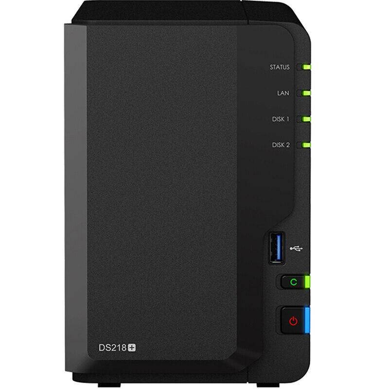 Synology Disk Station NAS DS218+ 2-bay Diskless Nas Server Nfs Network Storage Cloud Storage 3 Years Warranty Storage Server - Surprise store