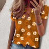 3XL Summer Short Sleeve Printed Blouse Shirt Women Sexy Ruffle V-Neck Shirts Pullover Elegant Office Lady Blusa Tops Streetwear - Surprise store
