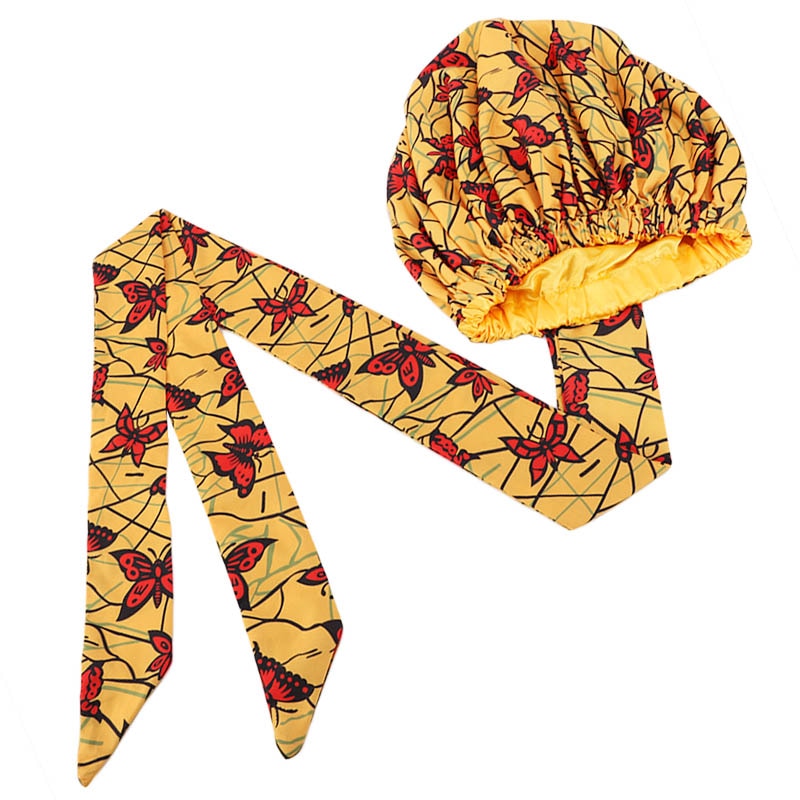 New African Headwrap In Women's Hair Accessories Scarf Wrapped Head Turban Ladies Hair Accessories Scarf Hat Headwrap Nigeria