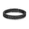 Bracelet Men's Stainless Steel Chain Punk Motorcycle Accessories Charm Bracelets Magnetic Clasp Fashion Jewelry Gifts Boyfriend