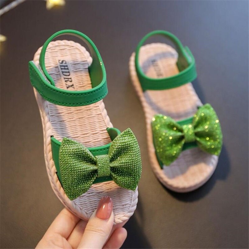 Kruleepo Fashion Casual Sandals Shoes for Girl Cute Summer Outdoor Children Kids Antislip Slipper Shoes