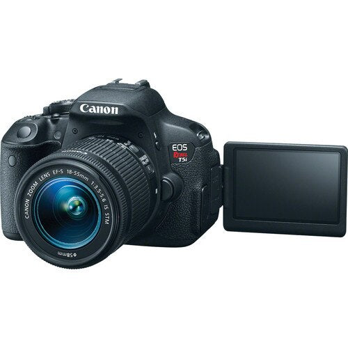 Canon 700D / Rebel T5i DSLR Digital Camera with 18-55mm Lens -18 MP -Full HD 1080p Video -Vari-Angle Touchscreen (New)