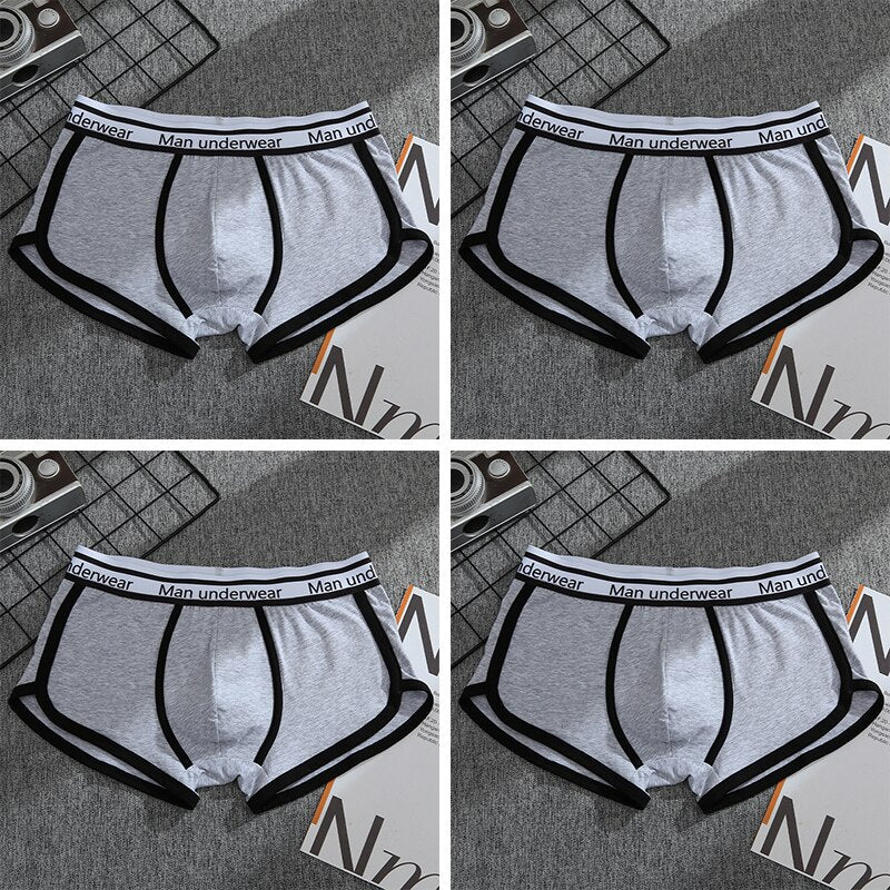 Men Boxers Shorts Underwear Men Home Underpants Printed Men Boxer Cuecas Cotton Soft Male Panties Homme Underwear Men