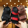 Summer New Baby Girls Sandals Boys Beach Shoes Children Flip Flops Barefoot Kids Sandals Letter Slippers Outdoor Light Non-slip